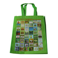 威海LB11覆膜无纺布广告袋